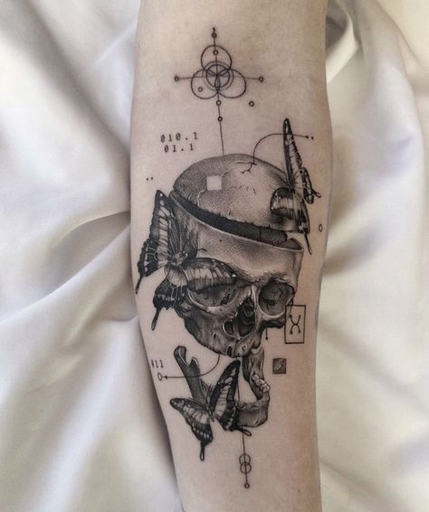 Scientific Tattoo, Anatomical Tattoos, Anatomy Tattoo, Concept Inspiration, Modern Tattoos, Tattoo Project, Hand Tattoos For Guys, Badass Tattoos, Black Ink Tattoos