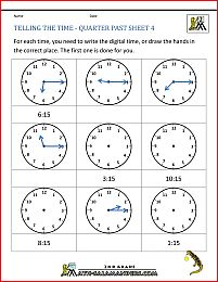 clock worksheets telling the time quarter past 4 Grade 8 Notes, Telling Time Anchor Chart, Second Grade Math Worksheets, Clock Worksheets, Polka Dot Classroom, Telling Time Practice, Life Skills Class, Learn Basic Korean, Telling Time Worksheets