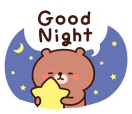 Bear Balloon English by con #15803977 Good Night Doodle, Goodnight Stickers, Good Night Bear, Good Night Cute, Goodnight Gif, Buddha Doodle, Good Night World, Bear Balloon, Good Knight