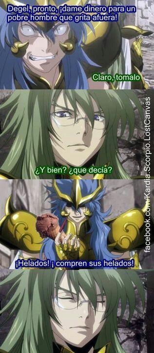 Camus x milo# Dégel x kardia lo mismo😂 Humor Otaku, Religious Humor, Aquarius And Scorpio, Macabre Art, Memes Anime, The Hedgehog, Anime Memes, The Story, Comic Book Cover