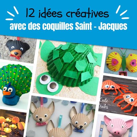 Coquille St Jacques Deco, Coquille St Jacques, Coquille Saint Jacques, Noel Diy, Saint Jacques, Dinosaur Stuffed Animal, Mario Characters, Kids Rugs, Toys