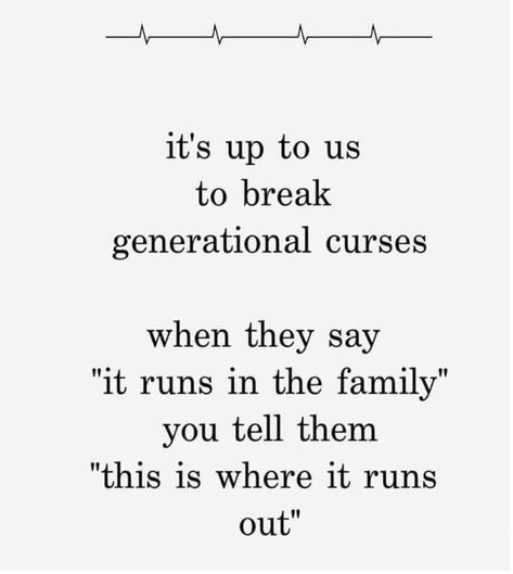 Generational Curses Prayer, Breaking Generational Cycles Quotes, Healing Generational Curses Quotes, Generational Wealth Affirmations, Breaking Generational Curses Affirmations, Deuteronomy 30, Victim Mentality, No More Excuses, Run Out