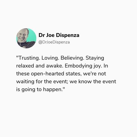 Universe Meditation, Dr Joe Dispenza, Daily Mantra, Joe Dispenza, Brain Science, Choose Love, Spiritual Life, Neuroscience, Self Development