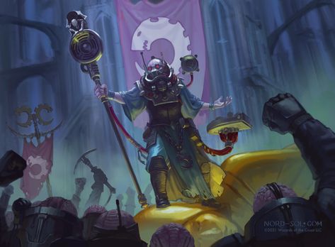 Genestealer Cult, Warhammer 40k Tyranids, Grand Father, 40k Art, Mtg Art, Warhammer 40k Art, Warhammer 30k, Call Art, Warhammer Art