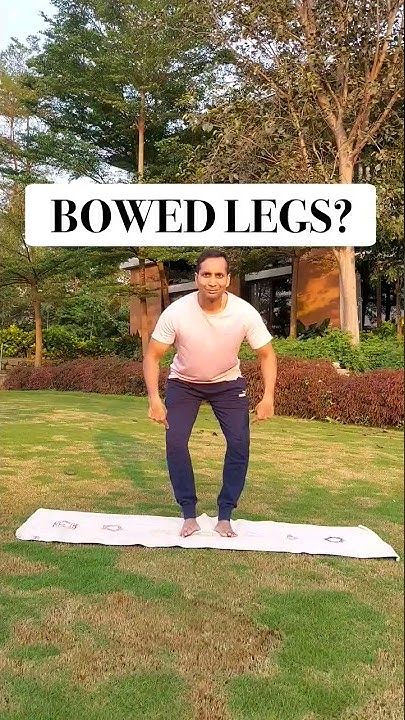 BOWED LEGS CORRECTION Exercise #bow #alignment #correction #selfcare #he... Bow Legged Correction, Bow Legged, Health Tips, Self Care