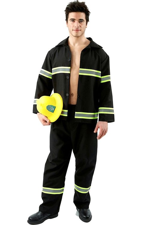 Fire Fighter Costume, Fred Flintstone Costume, Forrest Gump Costume, Fighter Costume, Fireman Outfit, Fireman Costume, Flash Costume, Firefighter Costume, Professional Uniforms