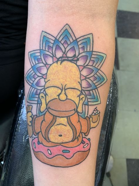 See No Evil Speak No Evil Tattoo Buddha, Happy Buddha Tattoo, Buddha Tattoo Color, Smiling Buddha Tattoo, Buddha Tattoo In Arms, Laughing Buddha Tattoo, Buda Tattoo, Smiling Buddha, Buddha Tattoo