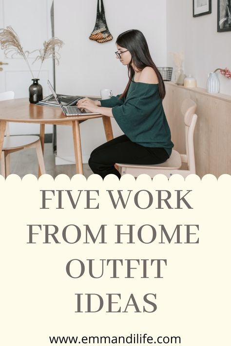 Remote Work Outfits Women, Professional Work From Home Outfit, Casual Work From Home Outfits, Comfy Outfits For Work, Work From Home Outfits Women, House Routine, Home Outfit Comfy, Home Outfit Women, Work From Home Wardrobe