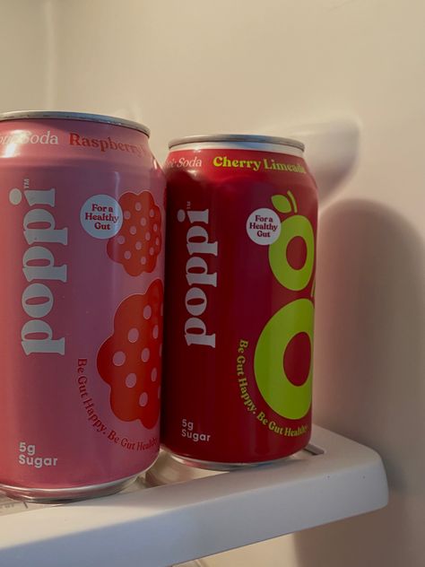 What To Drink Instead Of Soda, Poppi Drinks Aesthetic, Poppi Soda Aesthetic, Olipop Soda Aesthetic, Poppy Soda, Soda Aesthetics, Probiotic Soda, Poppi Soda, Prebiotic Soda