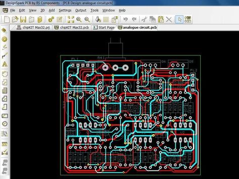 designspark pcb Pcb Design Software, Printed Circuit Boards, Drawing Software, Hobby Electronics, Electronic Schematics, Pcb Design, Electronic Circuit Projects, Electronic Circuit, Printed Circuit