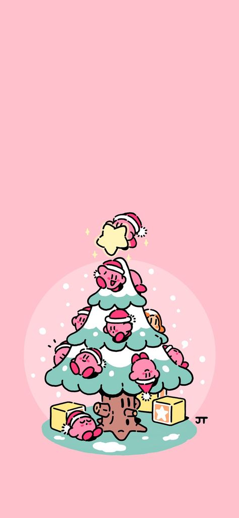 James Turner on Twitter: "Merry Kirbmas! 🎄 Kirbmas wallpapers for telephones… " Kirby Christmas, Kirby Wallpaper, James Turner, Comfort Art, Kirby Character, Kirby Art, Nintendo Art, Blackpink Wallpaper, Mario Art