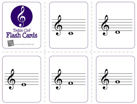 Music with Mrs. Dennis: Music Centers Assessing the Treble Clef Staff Piano Flash Cards, Music Centers Elementary, Music Flashcards, Learning Music Notes, Flash Card Template, Music Activity, Music Class Activities, Teaching Piano, Song Notes