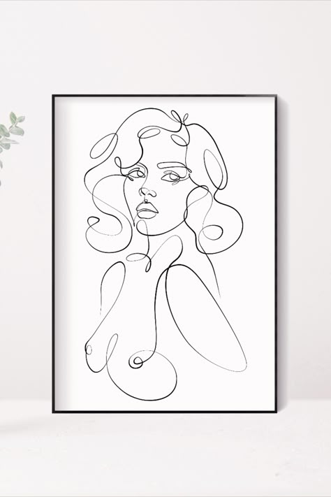 Male Body Outline Art, Nude Line Art, Continuous Line Art, Single Line Art, Face Line Art, Art One Line, Woman Line Art, 얼굴 드로잉, Drawing Aesthetic