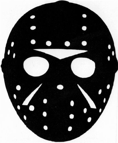 Jason Voorhees Horror Silhouette, Blanket Pictures, Skull Images, Horror Crafts, Halloween Pumpkin Stencils, Spooky Ideas, Vinyl Artwork, Machine Art, Movie Tattoos