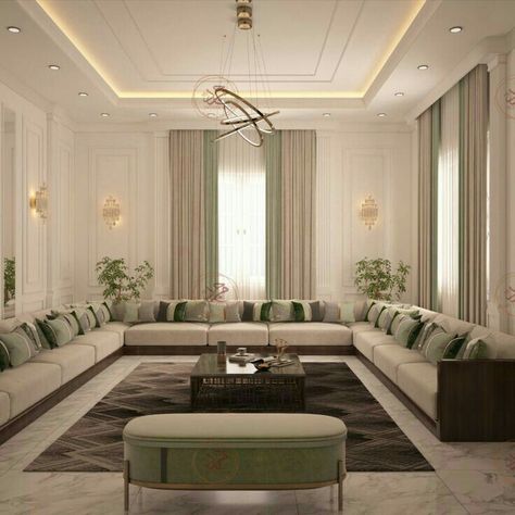 Arabic Living Room, Elegant Living Room Decor, Latest Living Room Designs, Elegant Living Room Design, Ceiling Design Living Room, Hall Interior Design, Living Room Design Inspiration, Living Room Sofa Design, Furniture Design Living Room