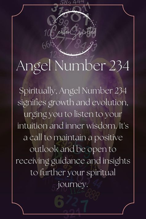 Discover the meaning of Angel Number 234: Embrace growth, balance, and positive change on your journey to fulfillment!https://centerspirited.com/angel-numbers/234/ 234 Angel Number Meaning, 234 Angel Number, 123 Angel Number, Change Angel Number, 1:23 Angel Meaning, What Are Angel Numbers, 06:06 Angel Number Meaning, 07:07 Angel Number Meaning, Repeating Numbers