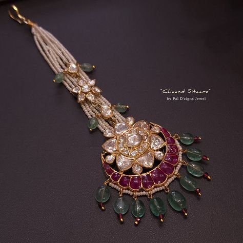 Jewellery Stones, Papidi Billa, Tika Jewelry, Beaded Wedding Jewelry, Bridal Jewellery Inspiration, Indian Wedding Jewelry Sets, Antique Jewellery Designs, Fancy Jewellery Designs, Antique Bridal Jewelry