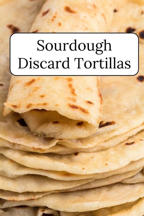 Reduce kitchen waste and enjoy fresh, homemade tortillas with this easy sourdough discard recipe. These tortillas are soft, flavorful, and versatile. Perfect for any meal of the day. Easy Sourdough Discard Tortillas, Quick Sourdough Tortillas, Sourdough Discard Tortillas, Discard Tortillas, Sourdough Tortillas Recipe, Easy Sourdough Discard Recipes, Sourdough Tortillas, Sourdough Discard Recipe, Tortillas Recipe