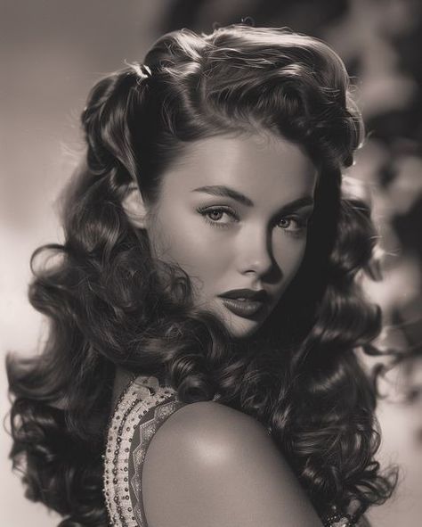 Gincyville (@gincyville) • Instagram photos and videos 50s Hairstyles, Classic Hollywood Glamour, Vacation Vibes, Aesthetic People, Model Face, Vintage Pinup, 인물 사진, Vintage Glamour, Classic Beauty