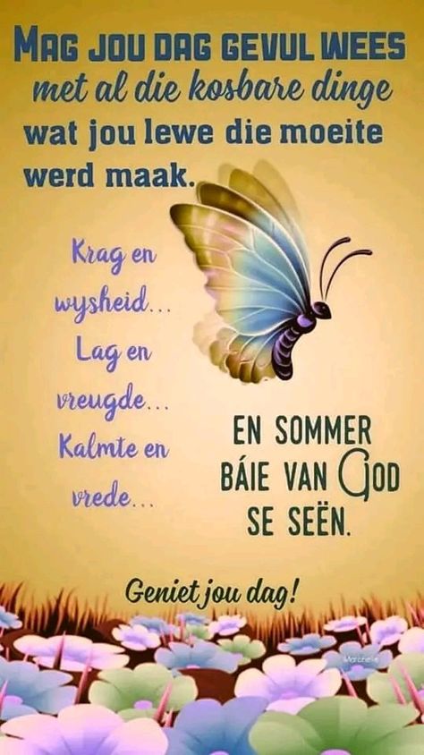 Goeie More Afrikaans, Good Morning Wishes Love, Ladybug Quotes, Morning Quotes For Friends, Beautiful Good Night Quotes, Daily Message, Good Night Flowers, Afrikaans Quotes, Good Morning Friends Quotes