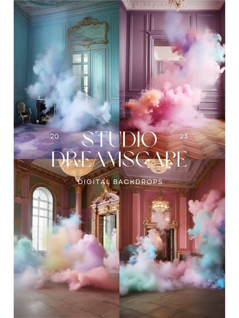 15 Pastel Smoke Digital Backdrops | Bridgerton Bundle | Wedding | Maternity | Fine Art Smoke | Photoshop Overlays | Dreamy Overlay | Clouds Background Css, Cloud Backdrop, Photoshop Overlays, Paid Advertising, Printed Backdrops, Photo Filters, Digital Backgrounds, Salon Decor, Digital Backdrops