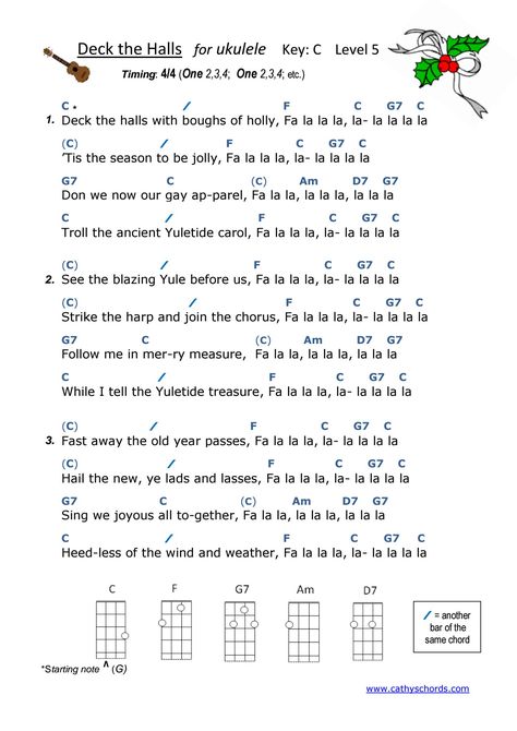 Christmas Ukulele Songs, Christmas Ukulele, Ukulele Fingerpicking Songs, Ukulele Tabs Songs, Ukulele Fingerpicking, Ukelele Chords Ukulele Songs, Easy Ukulele Songs, Christmas Songs Lyrics, Xmas Songs