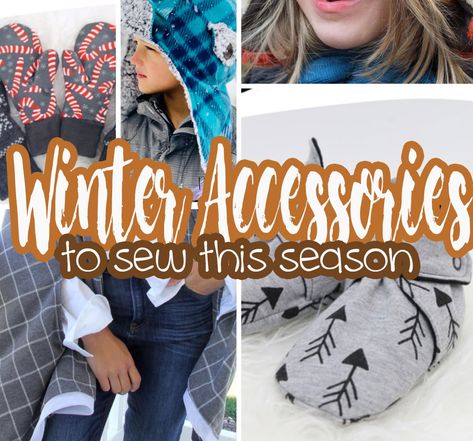 Diy Winter Hats, Accessories To Sew, Winter Sewing, Fleece Neck Warmer, Winter Accessories Fashion, Fabric Crafts Diy, Sewing Courses, Diy Winter, Warm Headbands