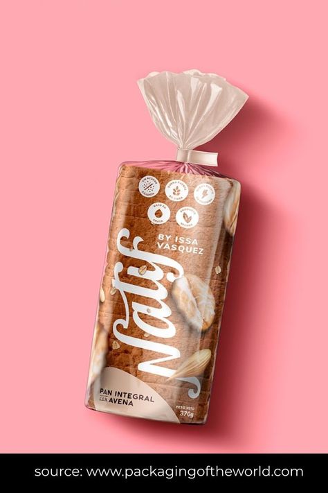 Bread Label Design, Dough Packaging, Bread Packaging Design, Label Design Inspiration, Design Trends 2022, Bread Brands, Bread Design, Bakery Packaging Design, Organic Bread