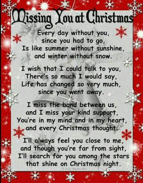 It's Christmas Time....if only you were here. Merry Christmas In Heaven, Christmas Poem, Missing Loved Ones, Christmas Thoughts, Miss Mom, Miss My Dad, Loved One In Heaven, Miss My Mom, Miss You Dad