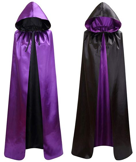 Medieval Hood, Devil Cosplay, Priest Costume, Vampire Cape, Vampire Halloween Costume, Pretty Halloween Costumes, Pretty Halloween, Hooded Cloak, Fantasias Halloween