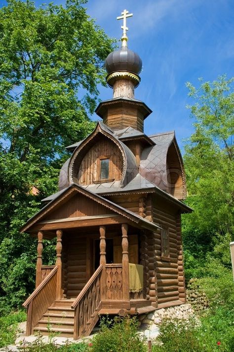 Russia Pictures, Wooden Churches, Architecture Cool, Wooden Church, Old Country Churches, Russian Architecture, Wooden Architecture, Church Pictures, Unusual Buildings