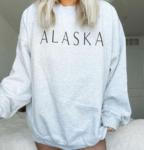 Perfectly Polished (@perfectlypolishedonline) posted on Instagram • Oct 26, 2021 at 6:54pm UTC Sew-in Labels, Alaska, Crewneck Sweatshirt, Crew Neck Sweatshirt, Graphic Sweatshirt, Loose Fitting, Sleeve Length, Crew Neck, Sweatshirts