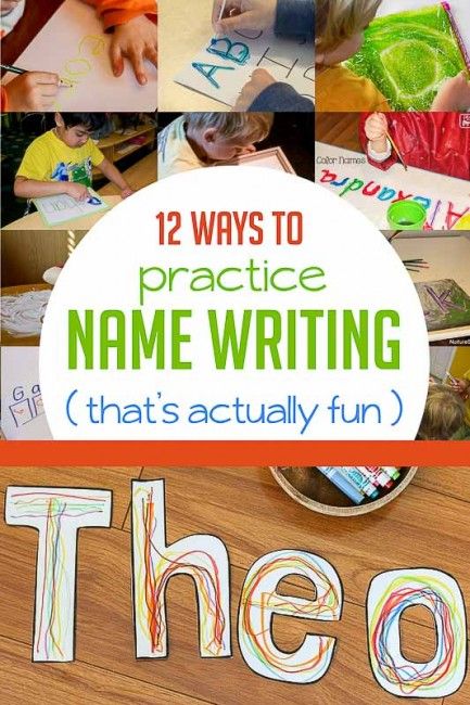 12 fun ways to practice name writing for preschooler -- that will actually have them interested in trying to write it! Practice Name Writing, Name Writing Activities, Name Writing Practice, Preschool Names, Name Practice, Name Recognition, Name Activities, Preschool Writing, Preschool Literacy