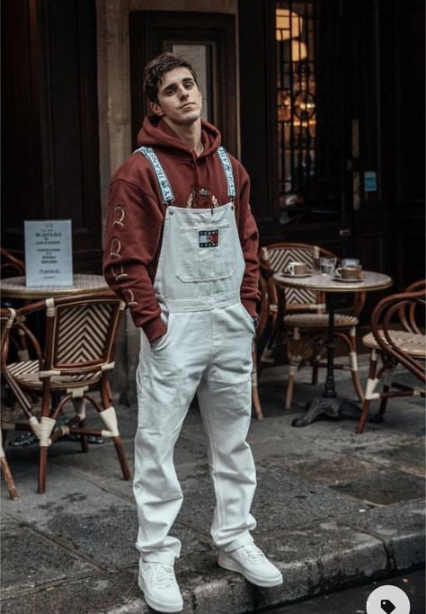 Style Salopette, Mens Casual Outfits Summer, Street Style Outfits Men, Mens Casual Dress Outfits, Men Stylish Dress, Guys Clothing Styles, Mens Outfit Inspiration, Mens Fashion Streetwear, Mode Casual