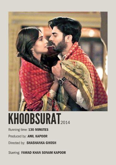 Khoobsurat Movie, Best Rom Coms, Film Recommendations, Bollywood Posters, Drama Tv Shows, Beautiful Film, Movie Quote, Bollywood Movie, Iconic Movies