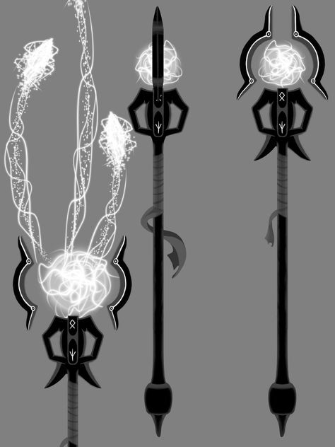 Staff Magic, Magic Staff, Fantasy Magic, Fantasy Props, Magic Design, Cool Swords, A New World, The Staff, Fantasy Concept Art