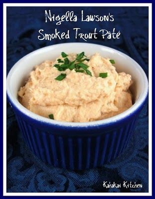 Smoked Trout Pate Recipe, Smoked Trout Recipes, Trout Pate, Smoked Haddock Recipes, Smoked Trout Pate, Smoked Trout Dip, Chicken Pate, Puff Pastry Snacks, Dip For Potato Chips