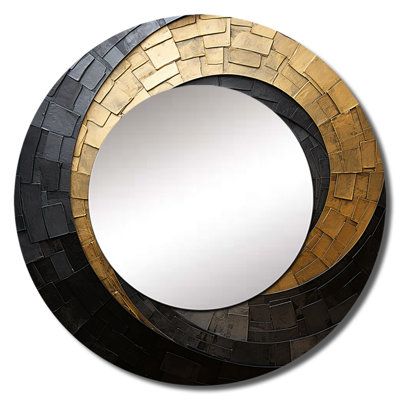 Round wall art decor