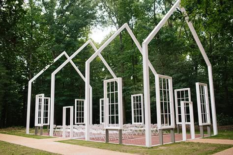 Unique Outdoor Wedding, Wedding Ceremony Ideas, Yosemite Wedding, Beautiful Outdoor Wedding, Unique Wedding Venues, Outside Wedding, Best Wedding Venues, Chapel Wedding, Outdoor Wedding Ceremony