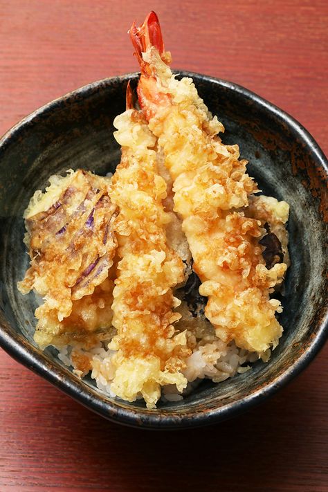 Tempura Rice Bowl, Authentic Ramen, Shishito Peppers, Ramen Recipe, Cheesy Bacon, Ramen Recipes, Rice Bowl, Japan Food, Premium Ingredients