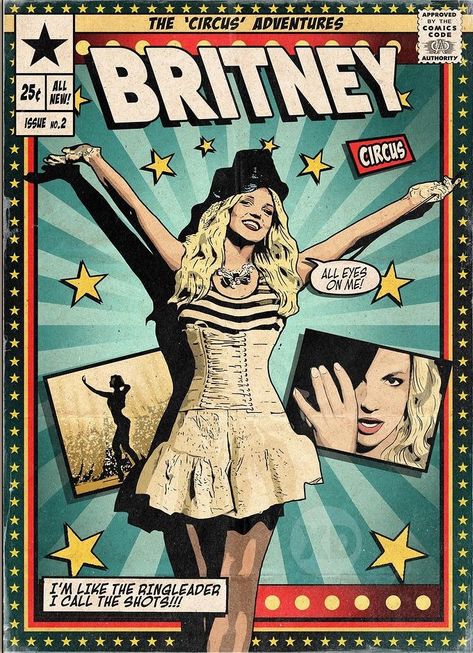 Big Poster, Britney Spears Poster, Britney Spears Circus, Circus Britney Spears, Britney Spears Wallpaper, 2000s Posters, 2000s Music, Aesthetic Types, Vintage Music Posters