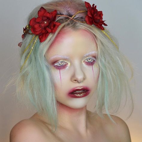 See this Instagram photo by @kimberleymargarita_ • 24.2k likes Zombie Fairy, Dark Fairy Makeup, Wicked Makeup, Monster Makeup, Carving Pumpkins, Halloween Tutorial, Avant Garde Makeup, Zombie Makeup, Fairy Makeup