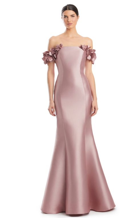 Alexander by Daymor 1991S24 Primrose Pink Mermaid Evening Dress, Terani Couture, Allure Bridal, Classy Style, Mermaid Silhouette, Mermaid Evening Dresses, Princess Seams, Dress 16, Ethereal Beauty