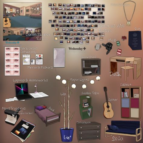 Sims 4 Cc Nerd Decor, Sims 4 Life Is Strange Clutter, Ts4 Life Is Strange Cc, Sims 4 Cc Nerd Clutter, Life Is Strange Sims 4 Cc, Sims 4 Life Is Strange Cc, Sims 4 Store Cc, Sims Finds, Sims 4 Anime