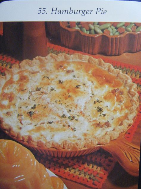 Impossible Pie Recipes, Bisquick Inspired Recipes, Bacon Pie Recipe, Hamburger Pie, Gluten Free Bisquick, Bacon Pie, Another One Bites The Dust, Impossible Pie, Recipe Salad