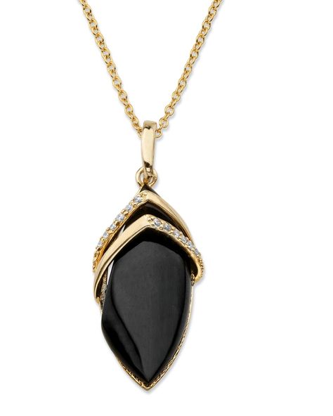 Instantly elevate your fave plus size dresses and tops with the perfect piece of jewelry Black Onyx Pendant, Onyx Pendant, Black Onyx Necklace, Dress 15, Onyx Jewelry, Dangle Necklaces, Onyx Necklace, Cz Pendant, Geometric Necklace