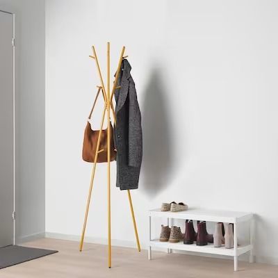 New products - IKEA Hat And Coat Stand, Kids Flooring, Clothes Stand, Coat Stand, Business Furniture, Hat Stands, Ikea Family, Coat Stands, Sunny Yellow