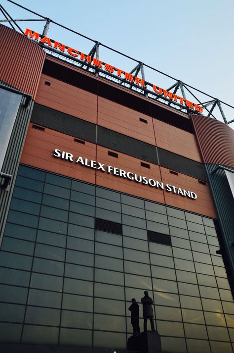 Sir Alex Ferguson Stand, Church Design Sanctuary, Manchester United Old Trafford, Soccer Wallpapers, Manchester United Team, Eric Cantona, Manchester United Legends, Manchester United Wallpaper, Future Tense