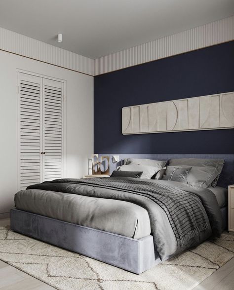 Blue Gray Bedroom Ideas, Blue And Gray Bedroom Ideas, Blue And Gray Bedroom, Blue And Grey Bedroom Ideas, Blue And Grey Bedroom, Bachelor Bedroom, Gray Bedroom Ideas, Grey Bedroom Ideas, Blue Gray Bedroom