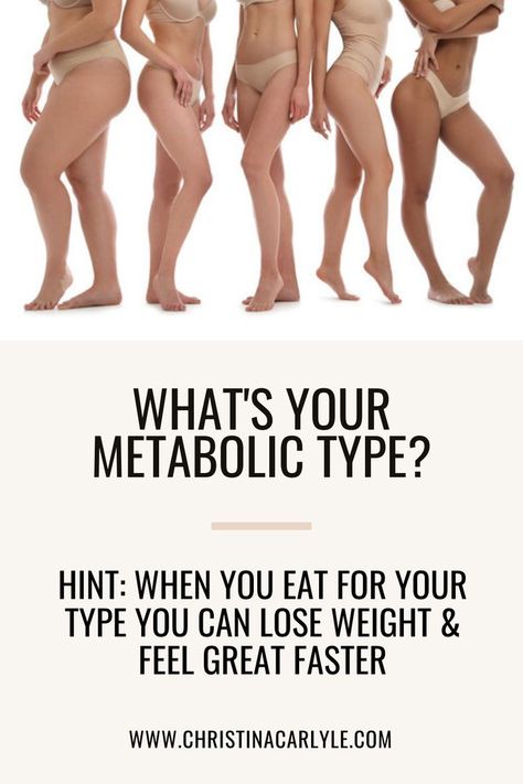 What's your metabolic type? Did you know what when you eat for your body's unique metabolic needs you can lose fat and feel fantastic faster than you can on a cookie cutter diet? Learn your Unique Metabolic Type & More by taking the metabolic type quiz. Metabolic Diet For Women, Zeta Metabolism, Metabolic Type, Christina Carlyle, Faster Metabolism, Metabolic Disorders, Fitness Pal, Metabolic Diet, Fast Metabolism Diet